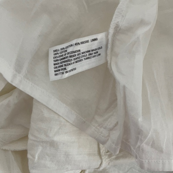 Women's Kimono Short Sleeve Embroidered A-Line Dress Knox Rose White Size 3X - Picture 14 of 15